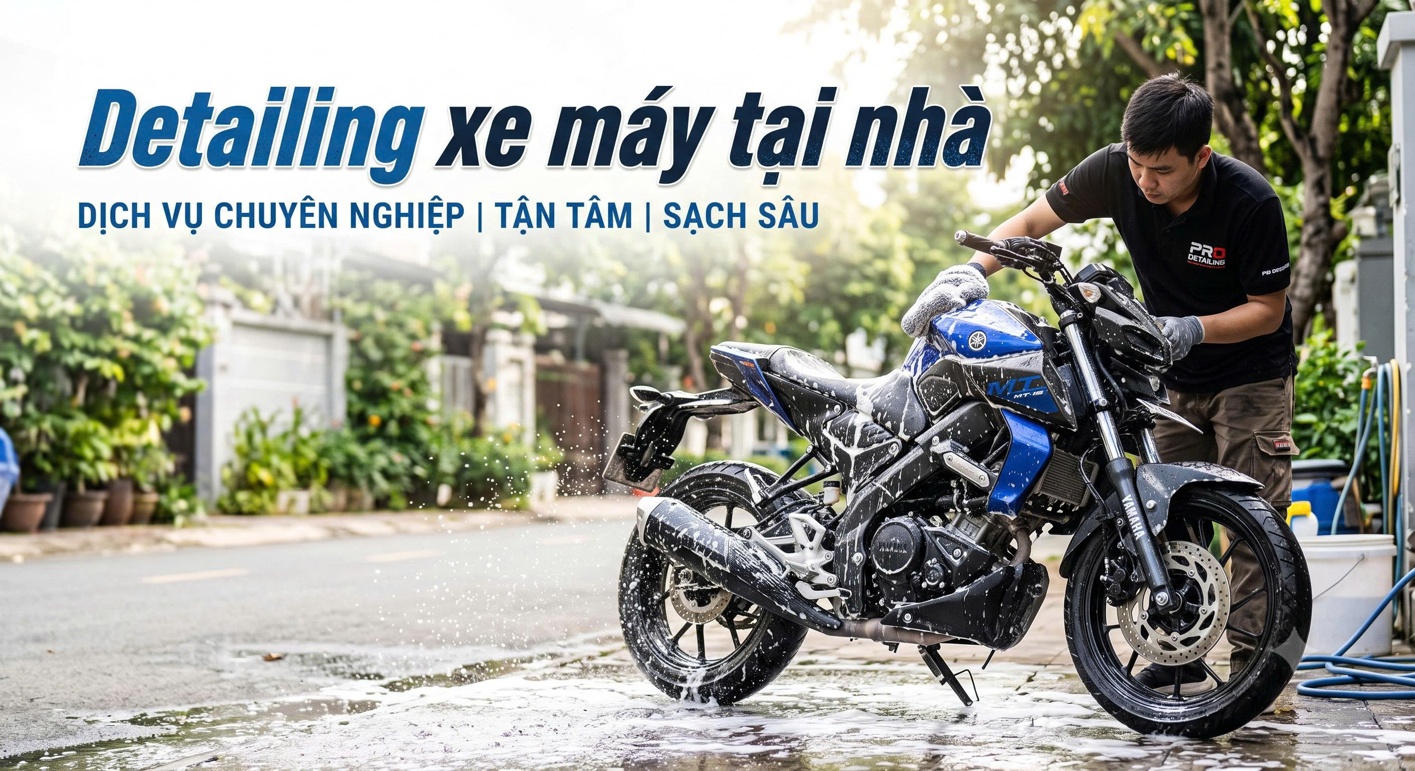 Trào Lưu "Detailing" Xe Máy Lên Ngôi: Tự Chăm Xe Sáng Bóng Như Mới Tại Nhà Có Khó Không?