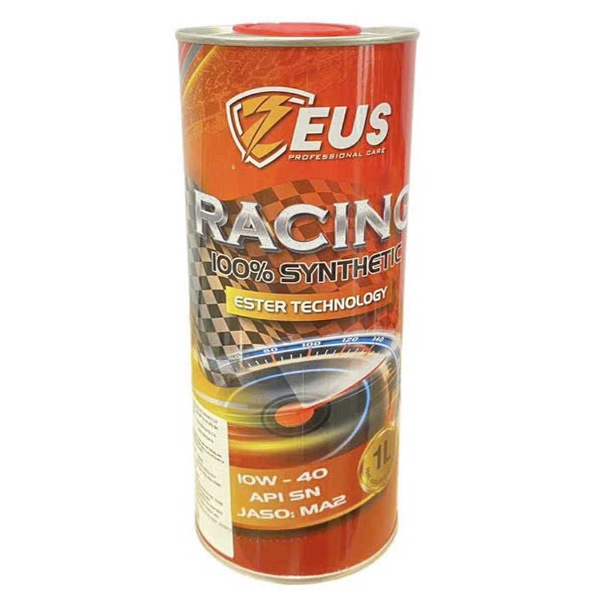 Dầu nhớt Zeus 100% Synthetic Racing Ester 10w-40 1L