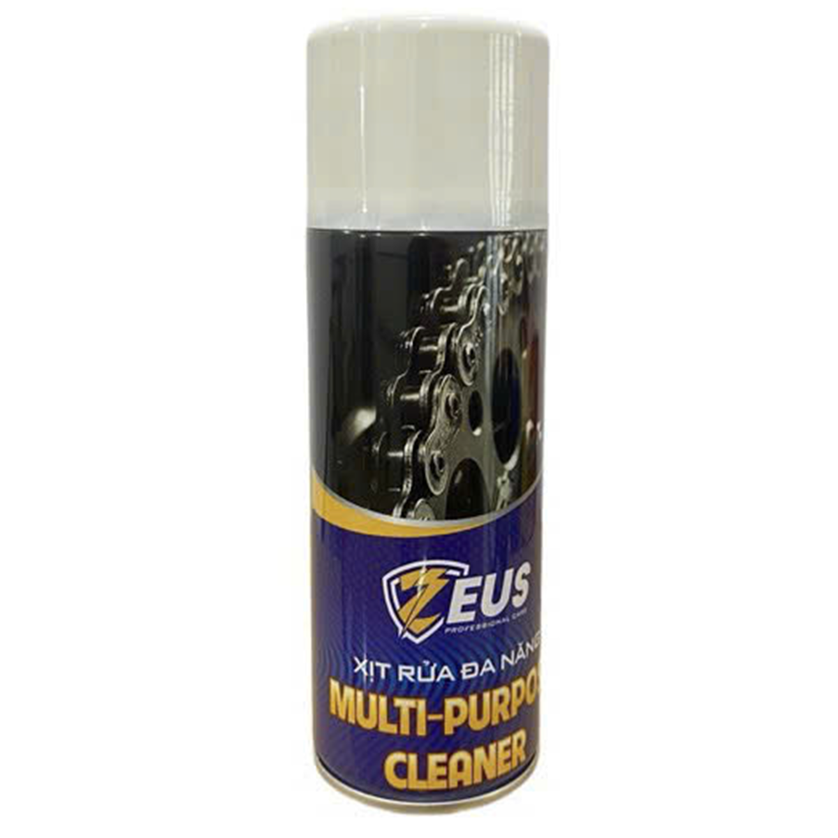 Xịt rửa sên xe máy Zeus Multi-Purpose Cleaner 400ml