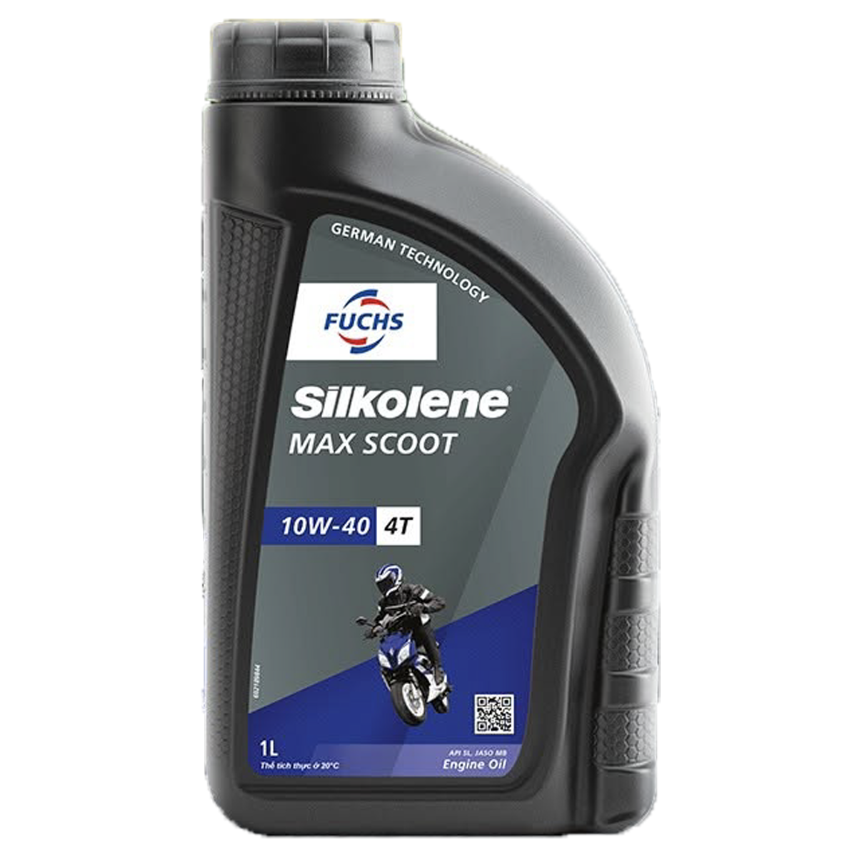 Dầu nhớt FUCHS SILKOLENE Max Scoot 4 10w-40 1L
