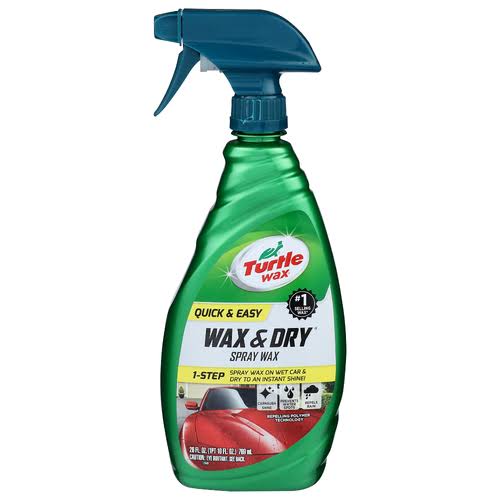 Chai xịt bóng sơn xe ô tô bề mặt ướt TURTLE WAX Wax & Dry