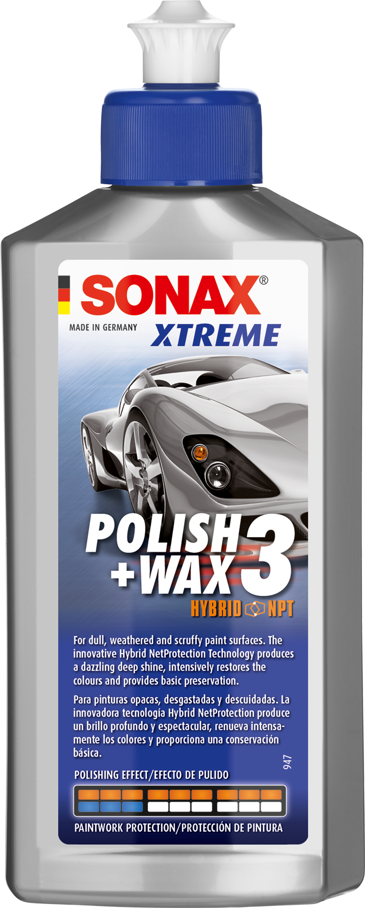 Xi Đánh Bóng Phục Hồi Sơn SONAX Xtreme Polish+Wax 3