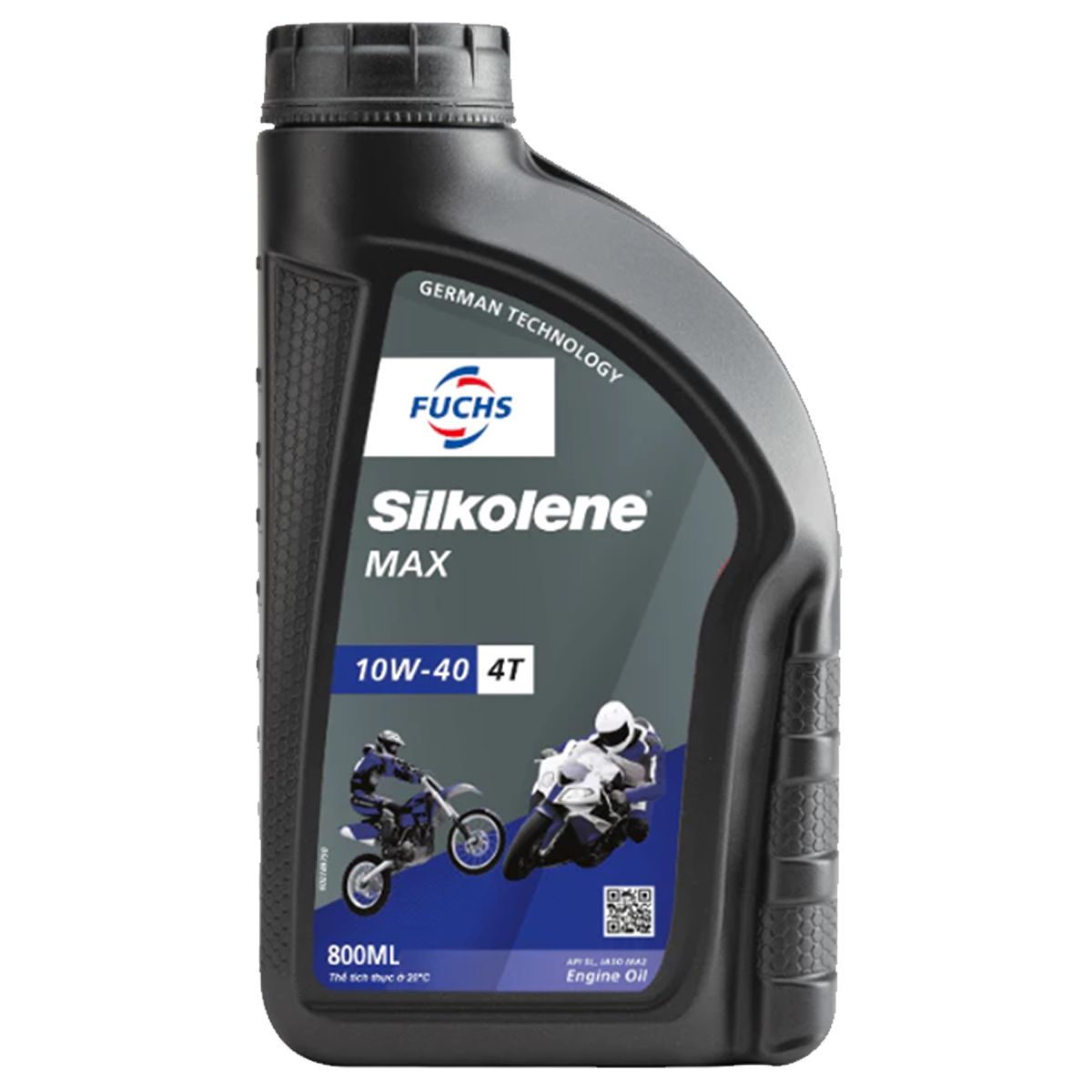 Dầu nhớt FUCHS SILKOLENE MAX 4T 10w-40 800ml
