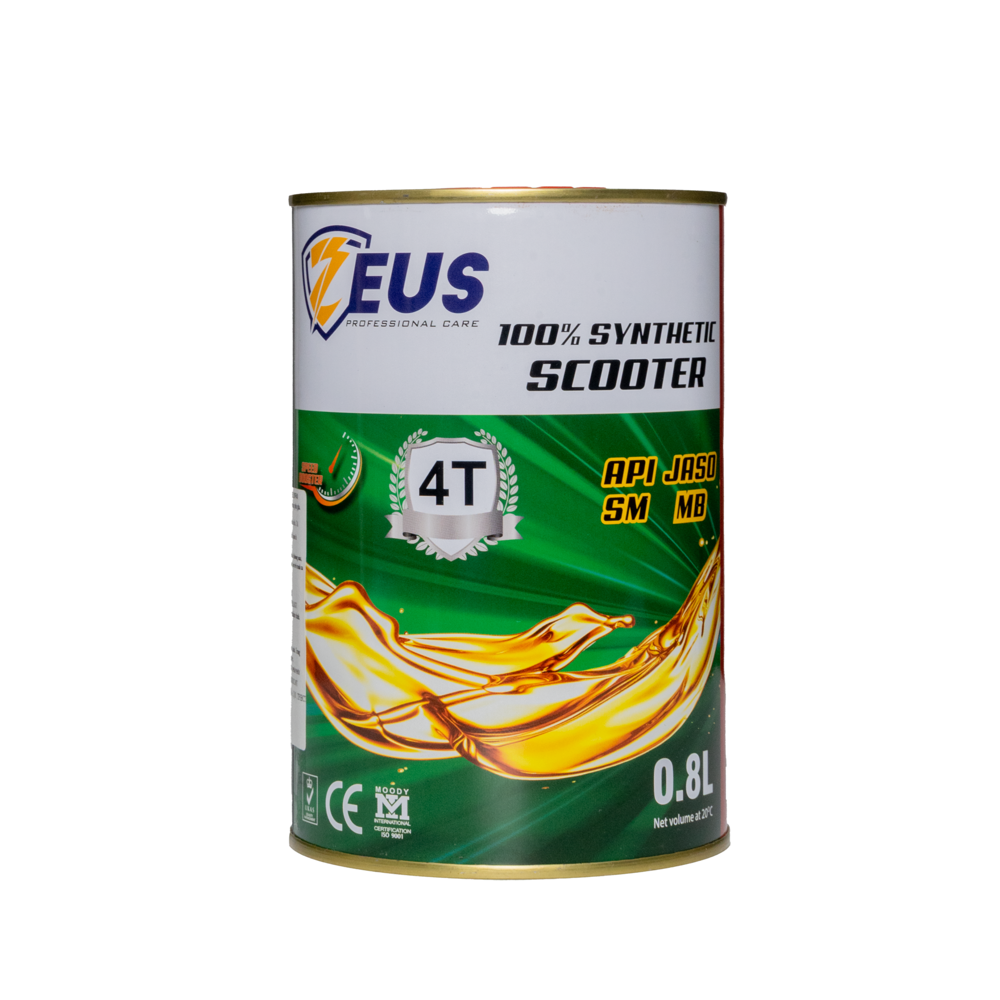Dầu nhớt Zeus Scooter 4T 10w-40 800ml/ 1L