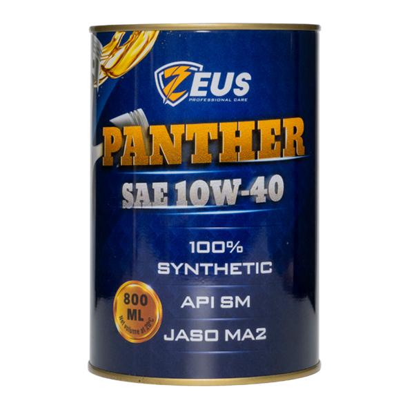 ZEUS 100% SYNTHETIC PANTHER 10W-40 800ML