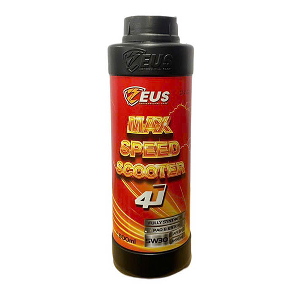 ZEUS 100% SYNTHETIC MAX SPEED SCOOTER PAO & ESTER 5W-30 800ML